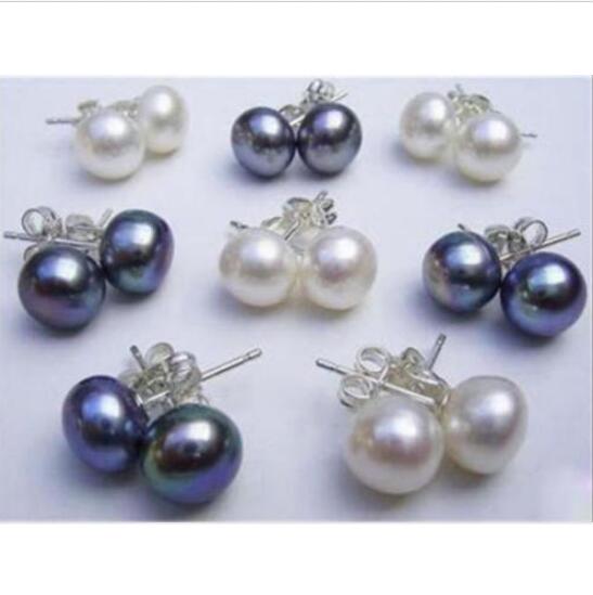Long 14/" 24/" 8 mm South Sea Shell Pearl PERLES rondes Drop Pendentif 12x16mm Collier