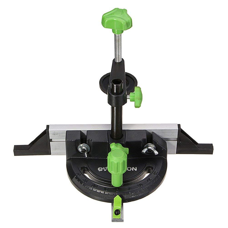 

Woodworking DIY Carpenter Tool Accessories Miter Gauge Kit With Adjustable Flip Stop Angle Table Saw Pusher
