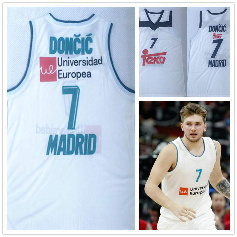 

2018 TOP 77 Doncic Stitched jerseys Sport Jersey CITY SWINGMAN new SHIRTS TOP #7 best, 7 doncic