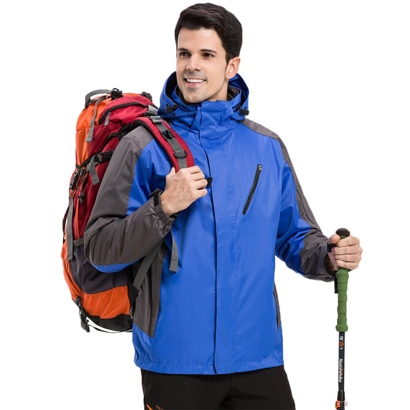 

Outdoor Jacket Man Thicken winter Brand Waterproof Hiking Camping Outdoor Climbing Clothes Sportwear hunting jacket, Men red