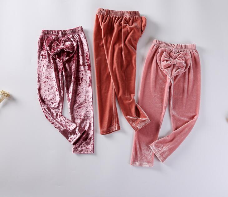 UK Cute Kids Baby Girl Cotton Ruffle Bottoms Solid Long Pants Leggings Trousers