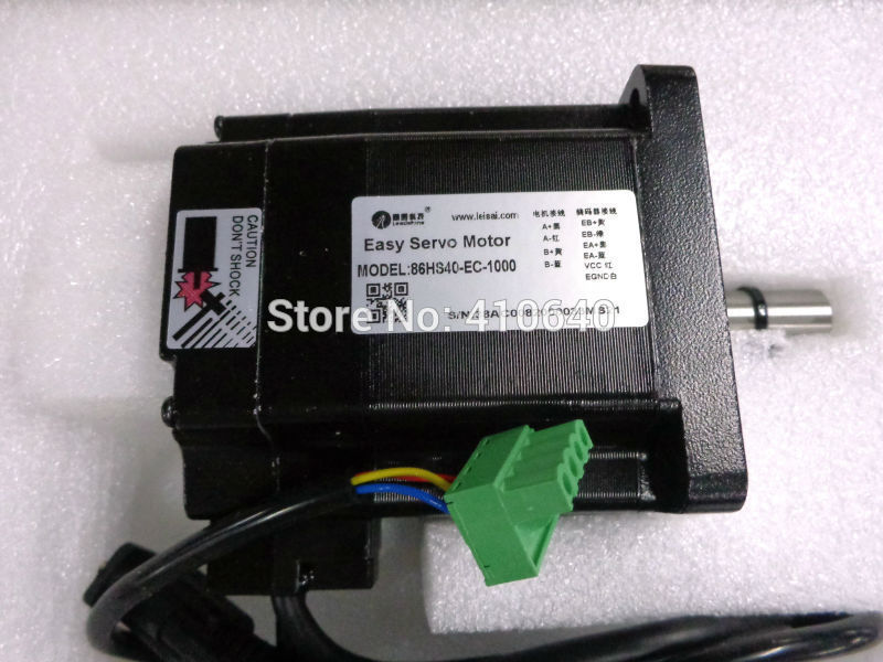 Leadshine Stepper 86HBM40-EC-1000 equal to 86HS40-EC-10001.8 degree 2 Phase NEMA 34 with encoder 1000 line and 1.0 N.m torque-image-463764450