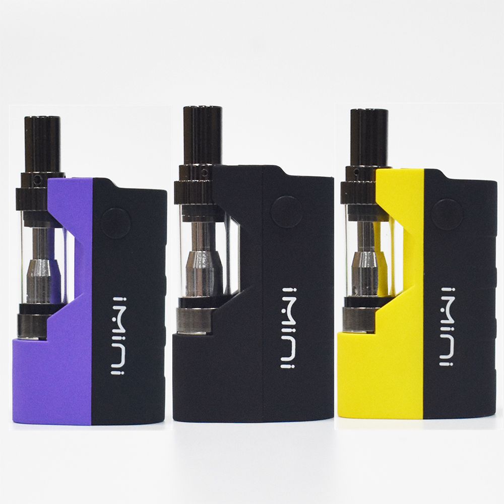

imini E-cigarettes Vape Pen Cartridges 0.5ml Wick Coil 510 Oil Atomizer Vaporizer Pen Starter Kits 500mah 510 Cartridge Battery