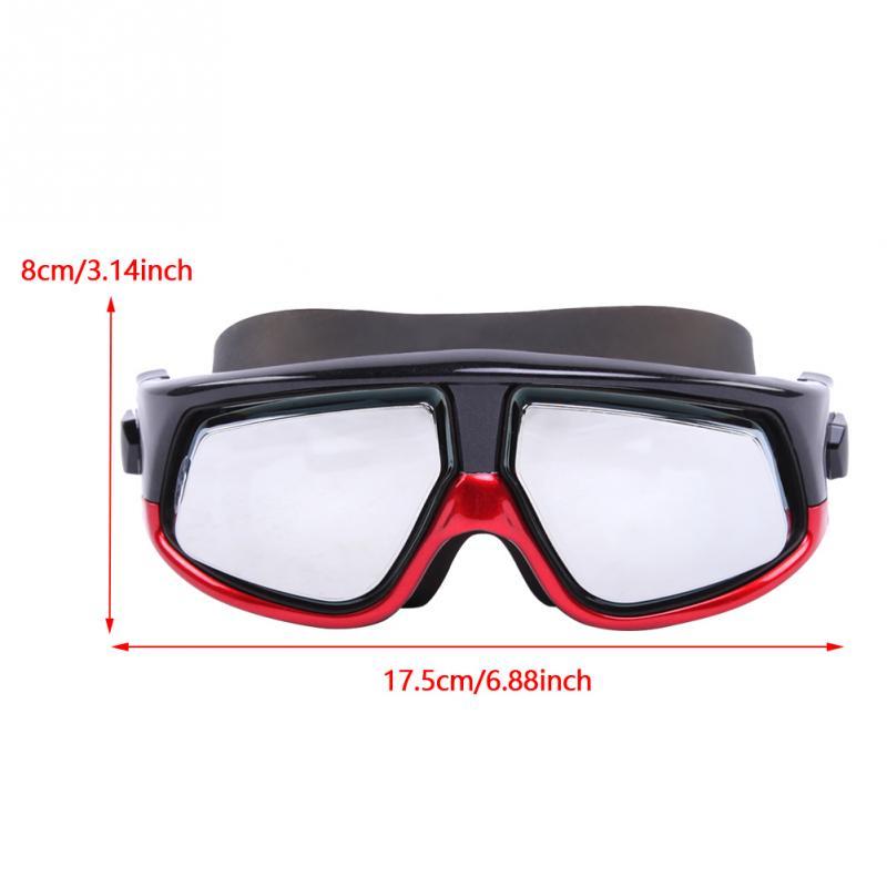 Myopia Swimming Goggles Swimming Glasses Submersible Mirror Anti-fog Waterproof