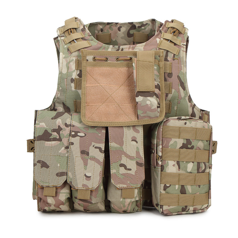 

Tactical Vest Molle Combat Gear Men CS Game Paintball Outdoor Clothing Hunting Equipment, Black