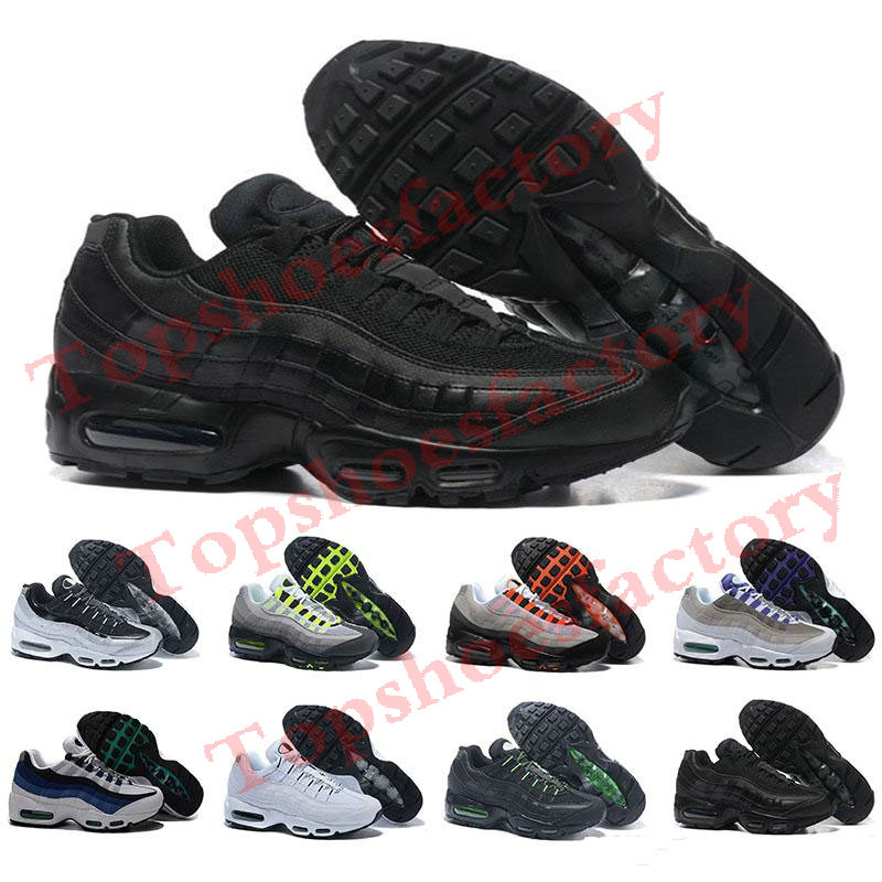 

2019 Men 95s Shoes OG Cushion Navy Sport High-Quality Chaussure 95s Walking Boots Men running Shoes Cushion 95s Sneakers Size 36-46, Customize