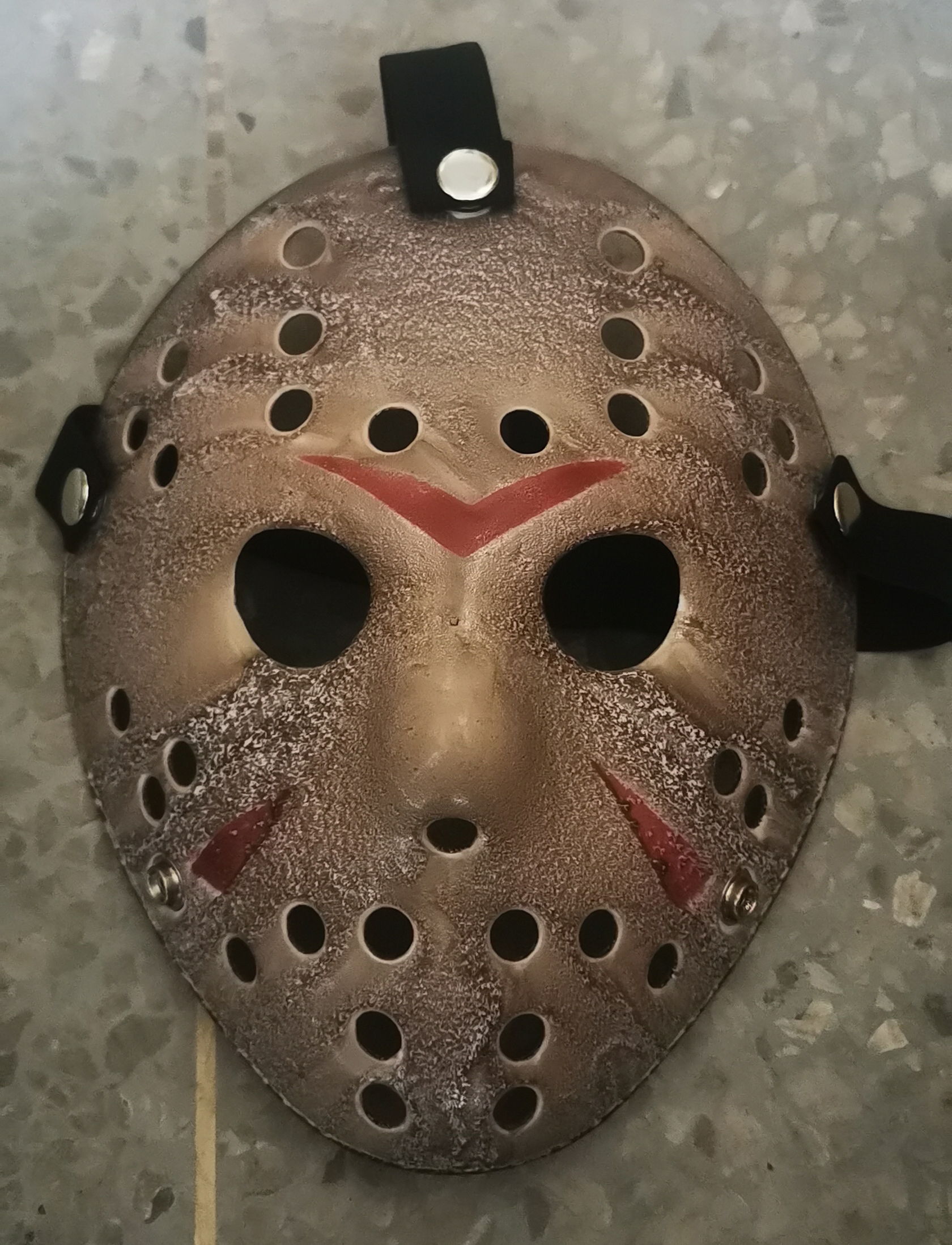 

New Classic Make Old Scar Friday the 13th Scary Costume Jason Voorhees Mask