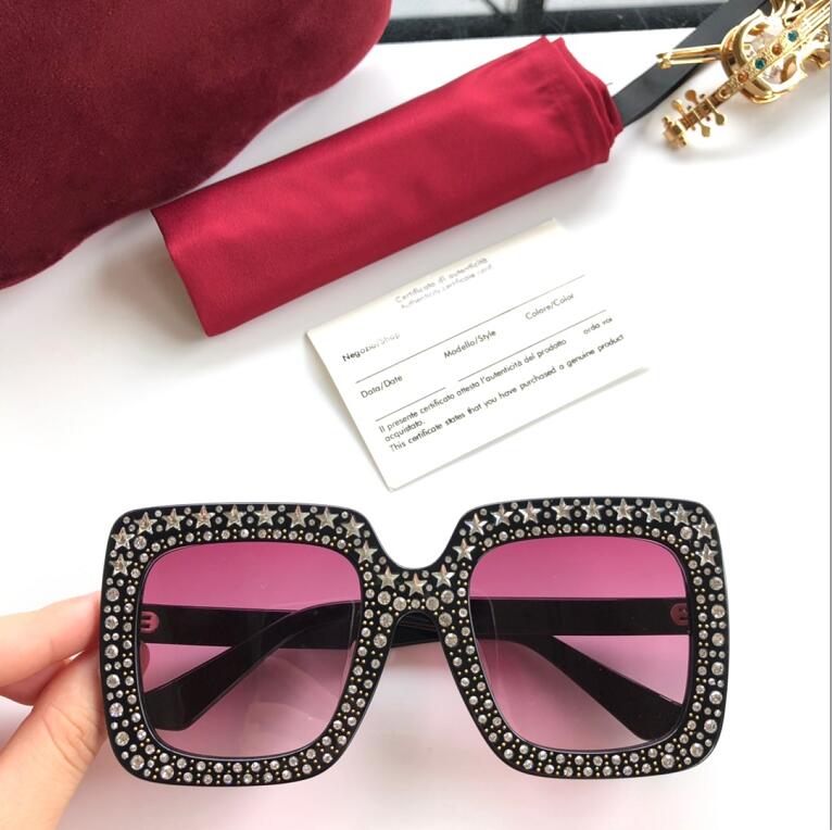 

New fashion women sunglasses GG0148S men sunglasses simple and generous men sun glasses outdoor uv400 protection eyewear with case