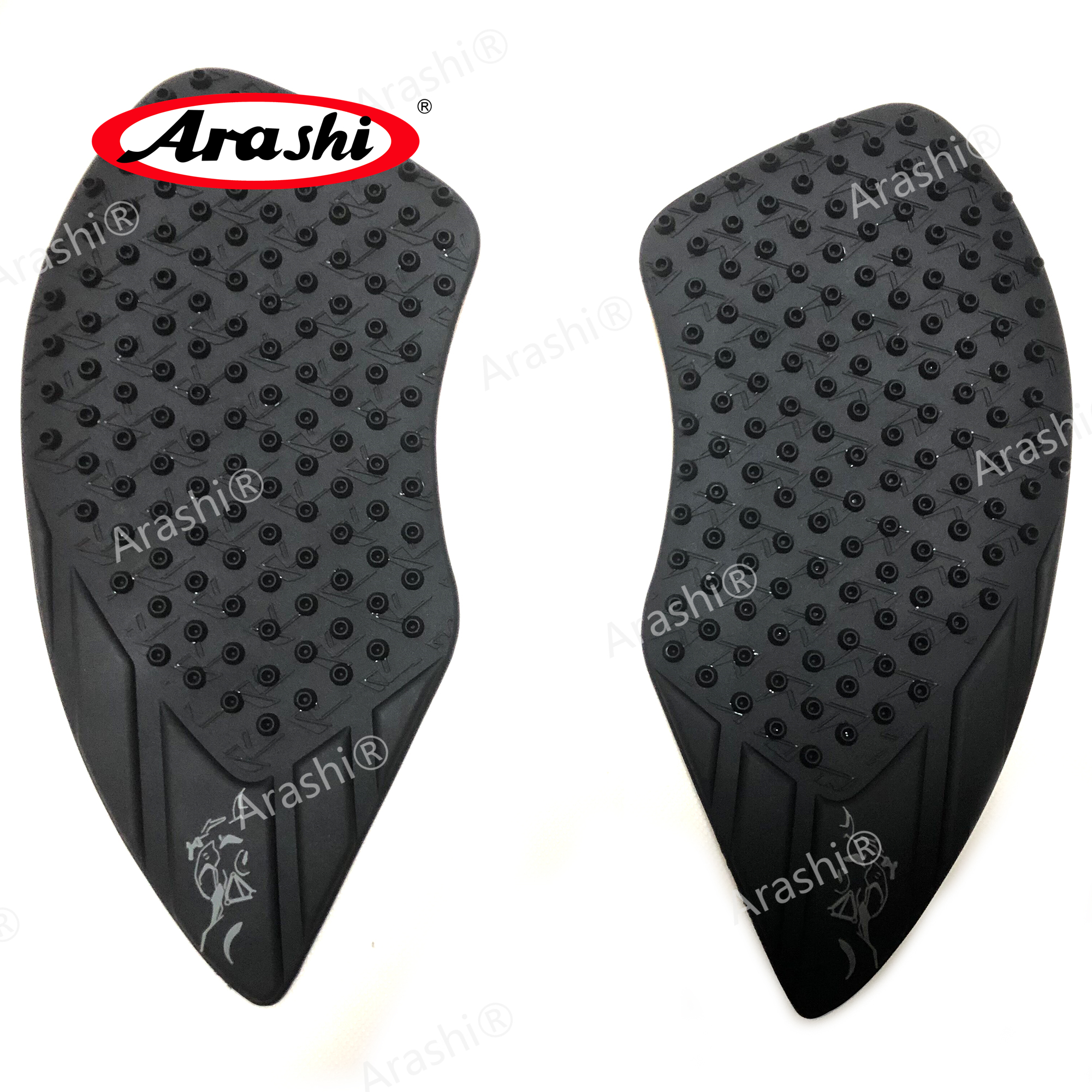 

Arashi For BMW R Nine T Race Scramble 2015-2018 Anti Slip Protector Gas Tank Pad Sticker Gas knee Grip Traction Rnine 2015 2016 2017 2018, Black