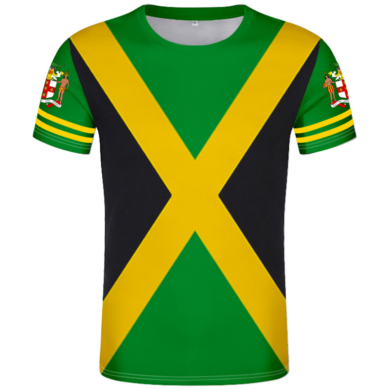 

JAMAICA t shirt diy free custom made name number jam t-shirt nation flag jm Jamaican country college print photo logo 0 clothing, 1005