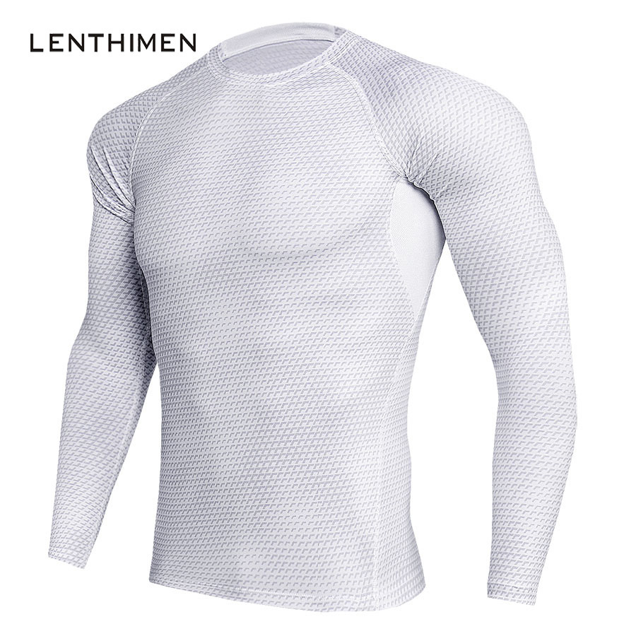 camiseta termica blanca hombre