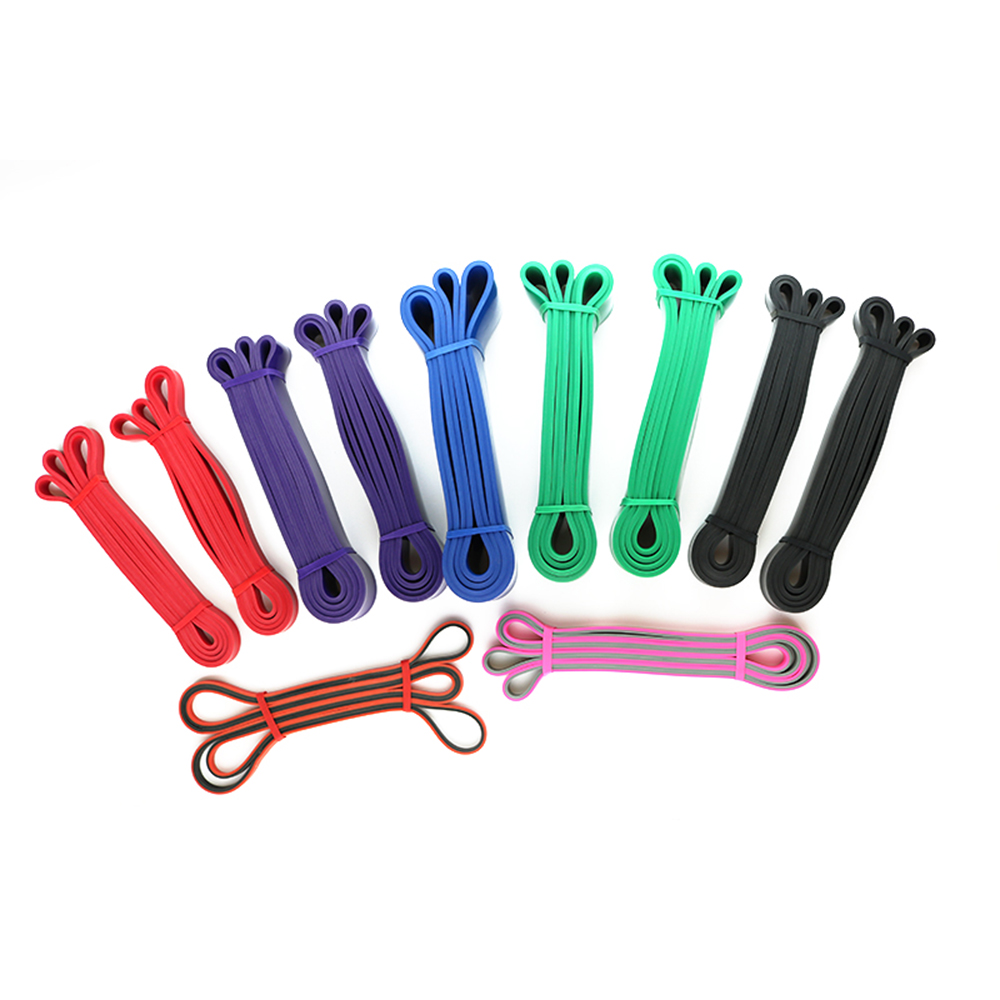 Multi Colors Pull Strap Non Toxic Natural Latex Resistance Bands High Elastic Force Belt Training Loop Gym Yoga Workout Fitnness strapes-image-454560757