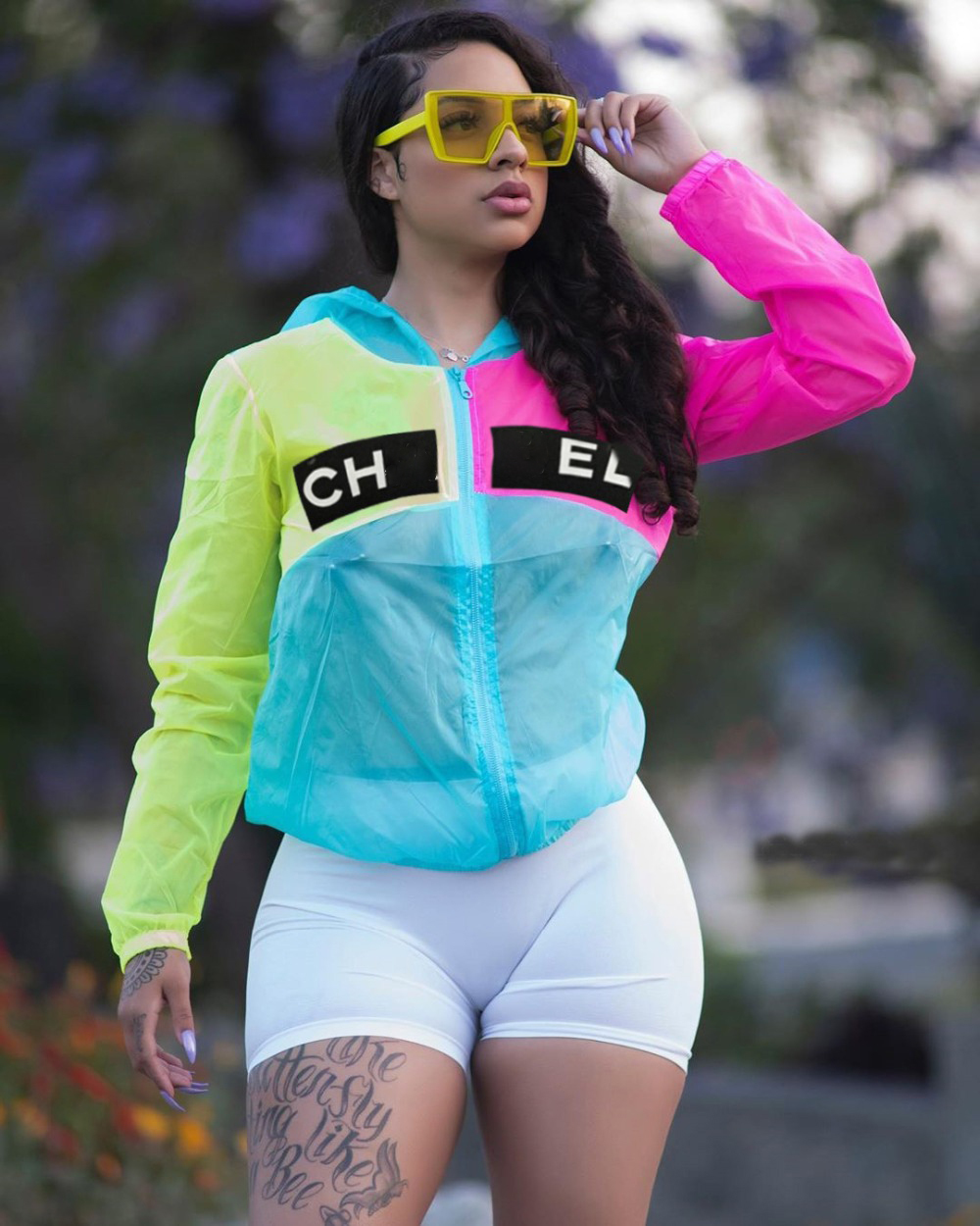 Felyn 2020 Nouvelle arrivée Veste douce décontractée Lettre Imprimer Survêtements à capuche Outwear (toutes les couleurs et tailles en stock) V20