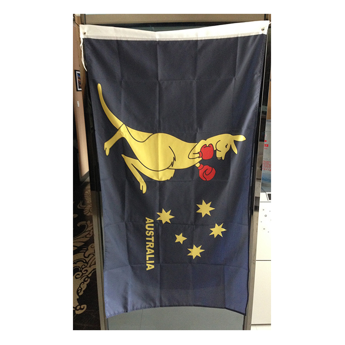 

3x5ft Australian kangaroo Custom Flags Banners Cheap Price Make Your Own Flags, Hanging Flying ,100D Polyester Fabric, free shipping