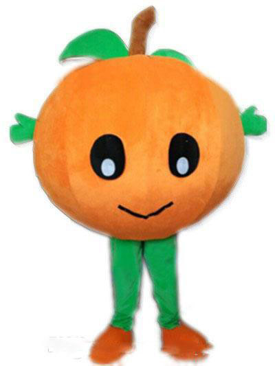

2020 factory sale hot Big baby Orange Mascot Costume High Quality tangerine fruit Cartoon Anime theme character Christmas Carnival Party, As pic