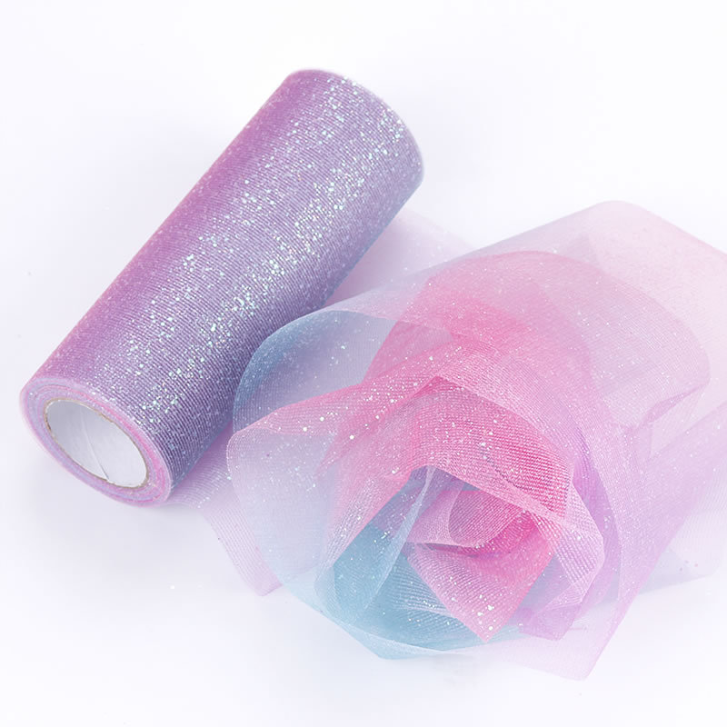 

15cm 10 yard flicker yarn for wedding home party stage decoration iridescence gauze diy grenadine dress