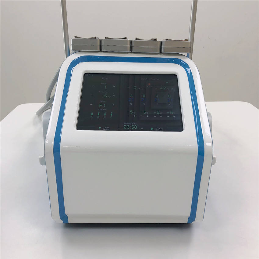 

Touch Screen Home Cryolipolysis Machine 110V 60Hz Or 220v 50Hz High Efficiency Non Vacuum Cryolipolysis Fat Freezing Machine With 4 Flat