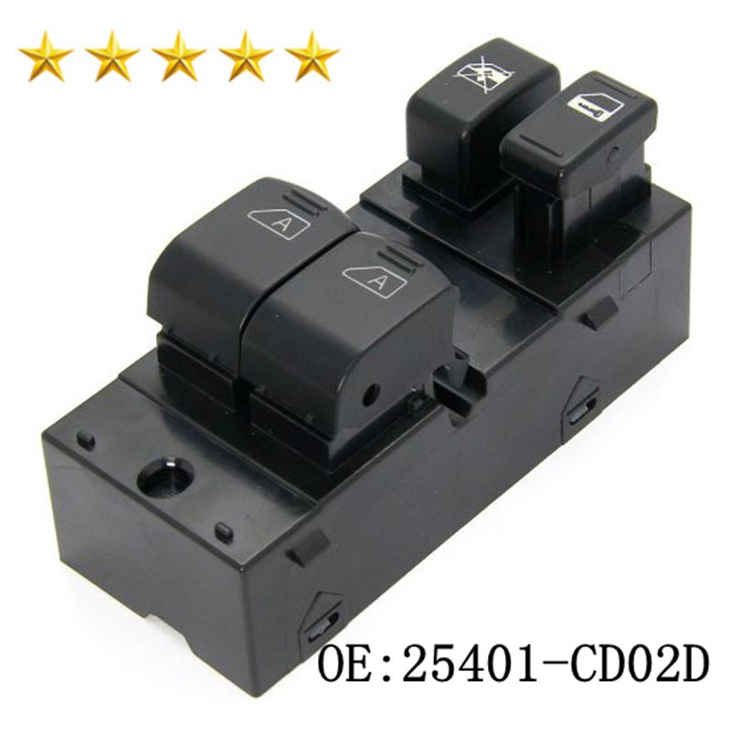 New Electric Power Control Window Switch 25401-CD02D 25401CD02D For 2003 -2008 N issan 350Z I nfiniti G35 Coupe Car Window Switch