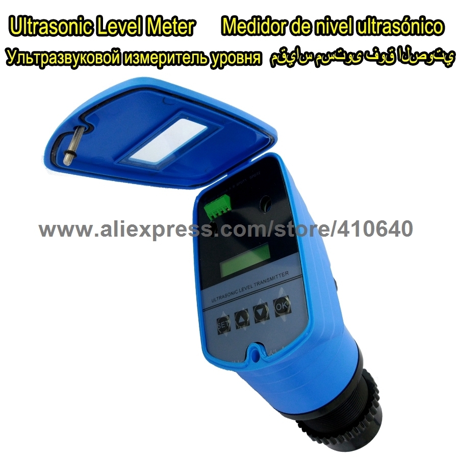 From factory Integrated Ultrasonic Level Meter Ultrasonic Instrument Ultrasonic Water Level Gauge Level Transducer-image-463700936