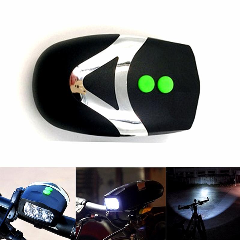 

New HOT Bicycle Horns Light Electronic Cycling Bike Bicycle Handlebar Ring Bell Horn LED Strong Loud Clear Air Alarm Bell Sound