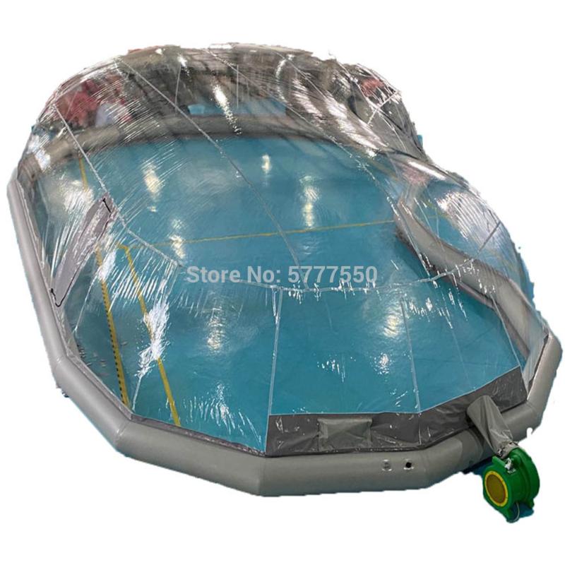 

OEM Size Swimming Pool Cover Inflatable Pool Dome Tent Dust Proof and Waterproof Inflatable Cover in square meter quotation
