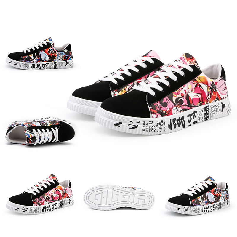 

Discount women men casual run shoes Platform Leather CNY Theatrical Facebook printing Designer sneakers Homemade brand Made in China, A1