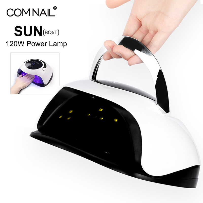 

UV LED Nail Lamp with 36 Pcs Leds For Manicure Gel Nail Dryer Fast Drying Nail Lamp Time setting Auto Sensor Manicure Tools LY191228, Black nail lamp