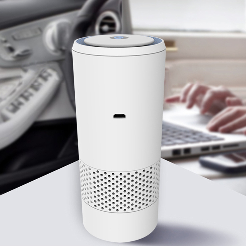 

Novel-Car Air Purifier Negative Ion Purifier for Home Office Desktop