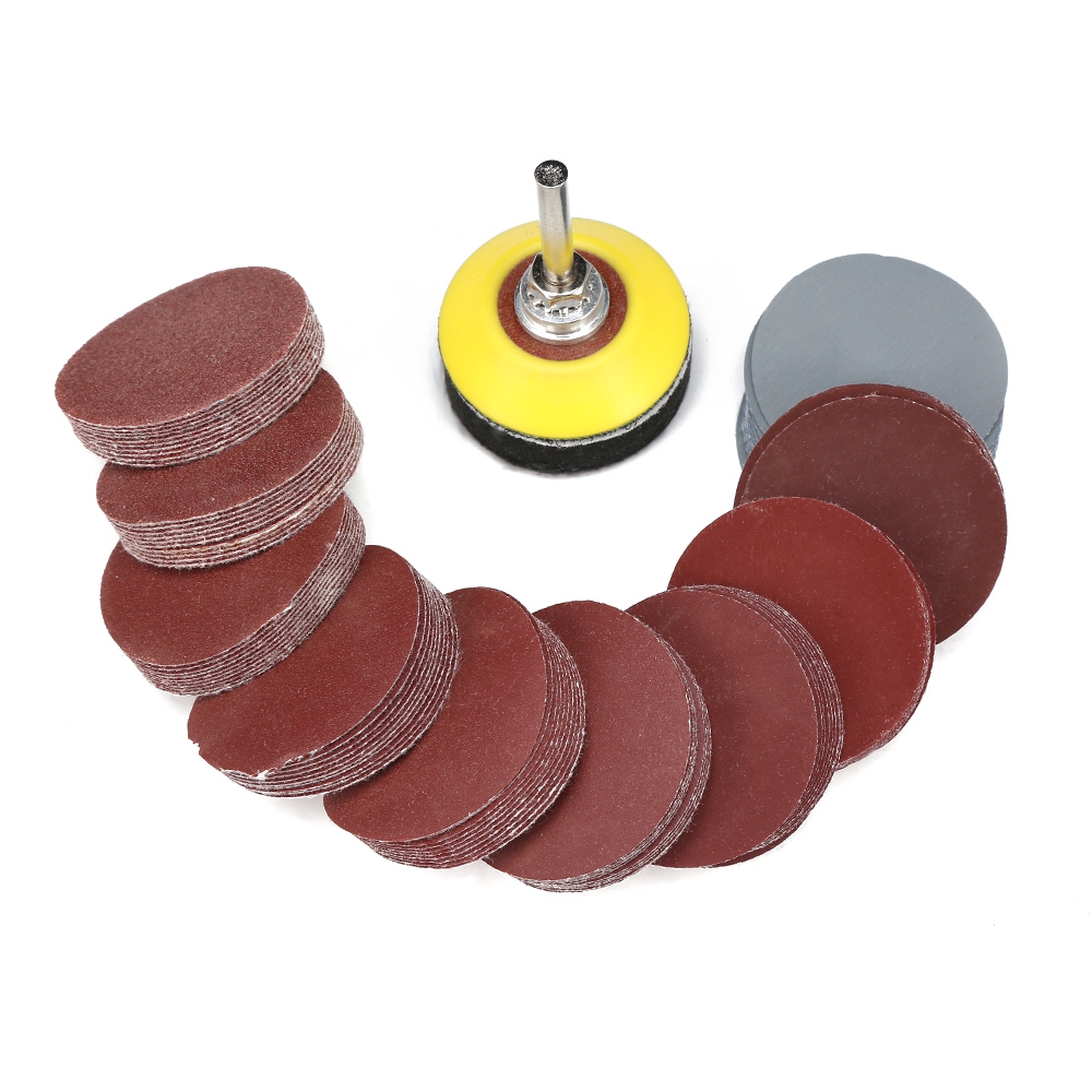 

2 inch Sand Paper Kit with 1/4 inch Polisher Bonnet Backing Pad