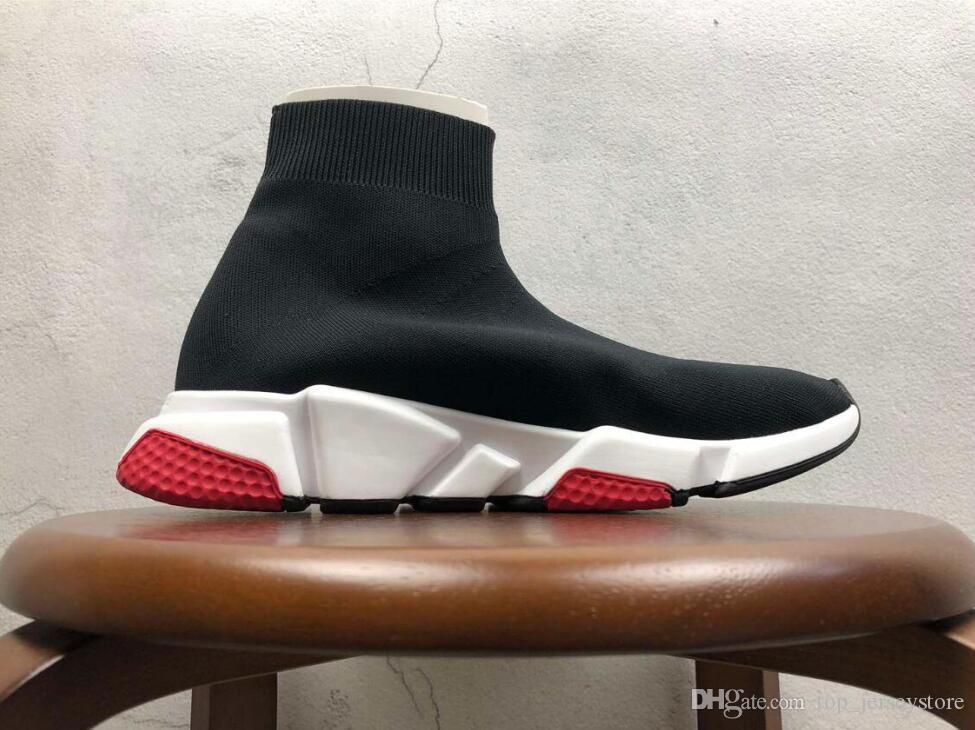 

With Box Big Size Designer Shoes Speed Trainer Casual Of Triple Socks Flat Fashion Mens Womens Sports Sneakers Fashion Size 36 -47