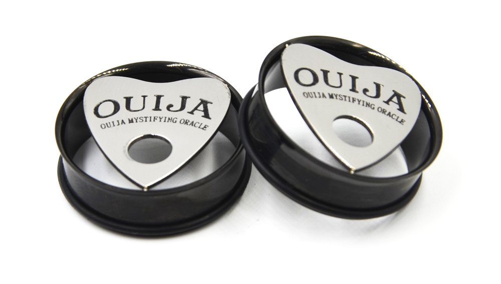Assorted Size Ouija Board Planchette Heart Ear Plugs Stretcher