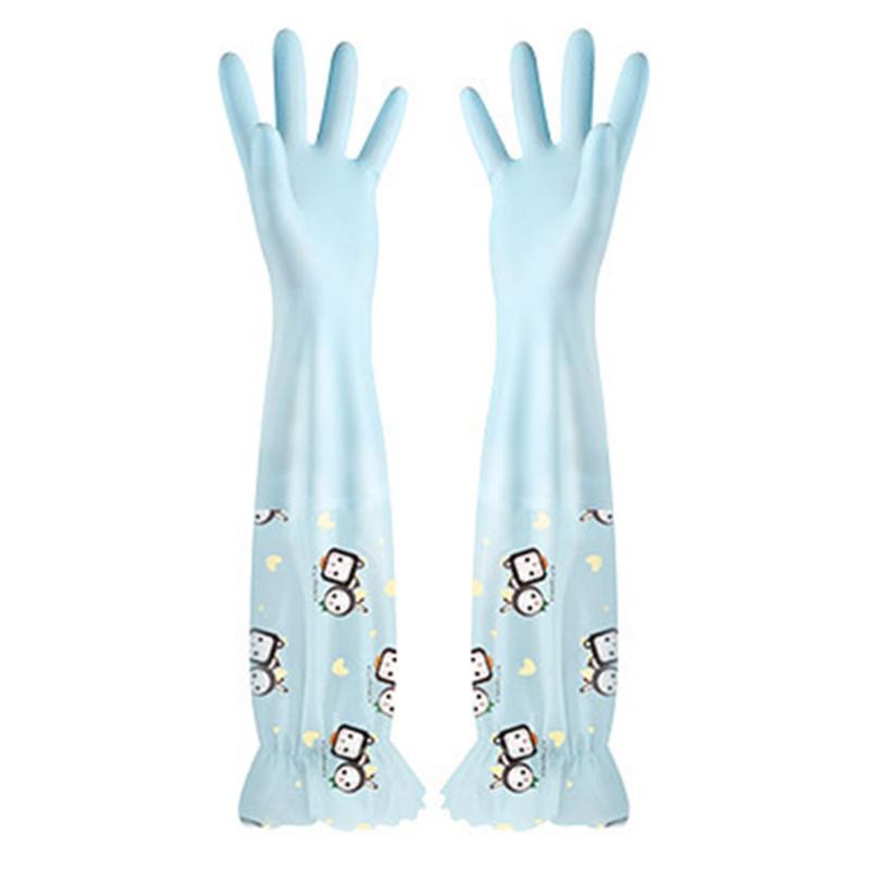 

1PC Long Sleeve Cleaning Gloves Waterproof Dishwashing Gloves Cleaning Tool Kichen Accessories Kitchen Tools For Household