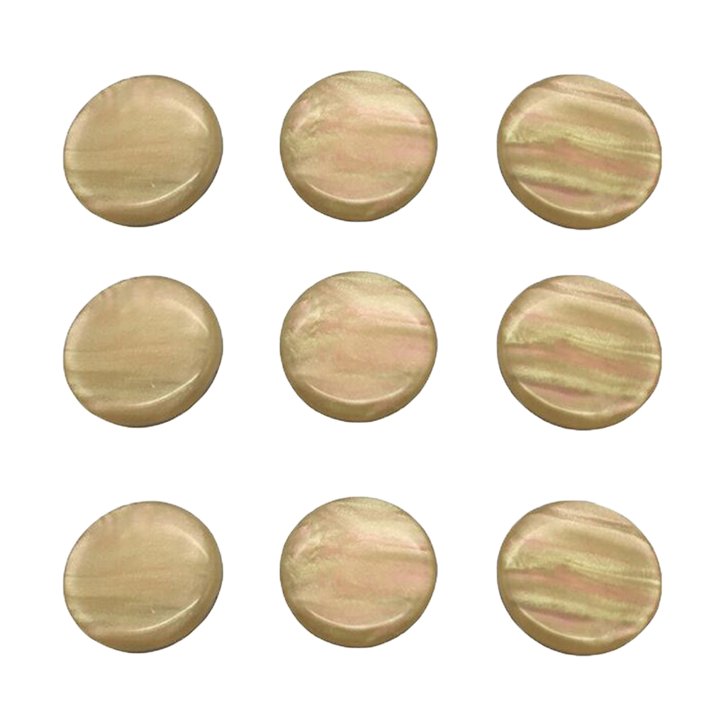

9Pcs Plastic Trumpet Cornet Key Buttons Pearl Inlays For Trumpet Parts