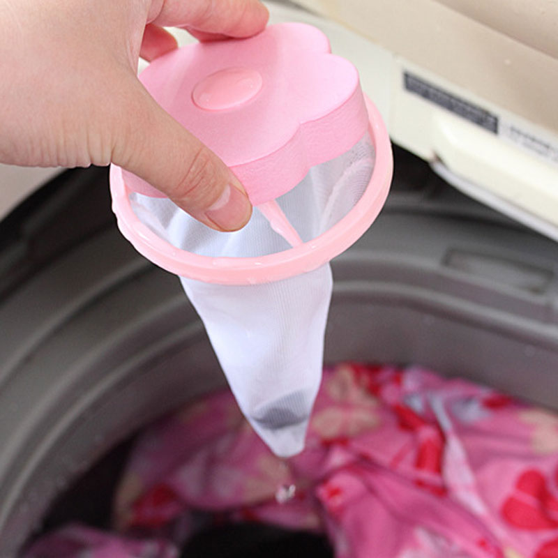 

Floating Pet Fur Catcher Reusable Hair Remover Floating Lint Mesh Bag Laundry filter Tools for Washing Machine Free Shipping