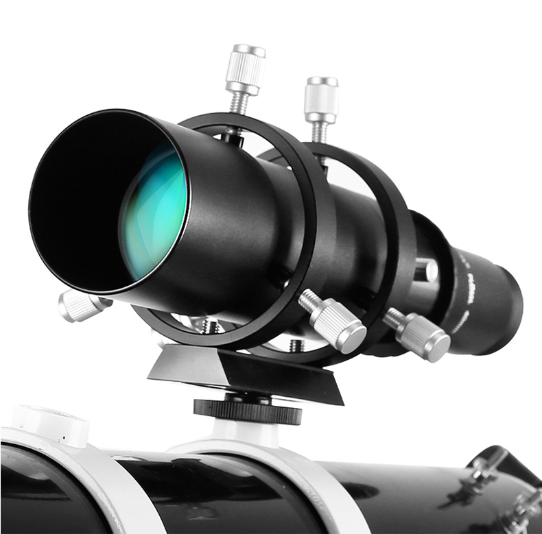 

Angeleyes 50mm Guide Scope Fully Coated Guidescope Finder Eyepiece with Bracket 1.25" Telescope accessories