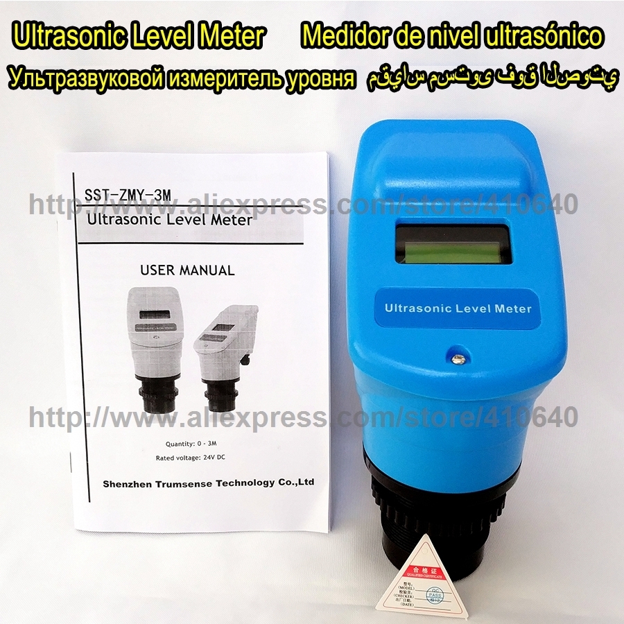 

3 meters Range Integrated Ultrasonic Water Level Meter Material Quantity Level Meter Ultrasonic Sensor FACTORY DIRECT SUPPLYING