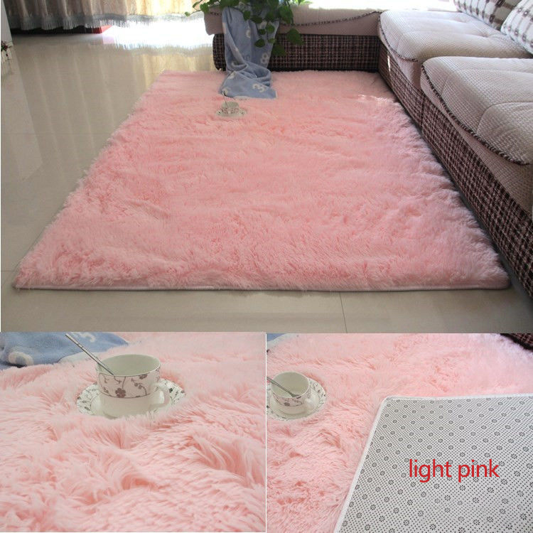 

Living Room/bedroom Rug Antiskid Soft Fluff 150cm * 200 Cm Carpet Modern Carpet Mat Purpule White Pink Gray 13 Color