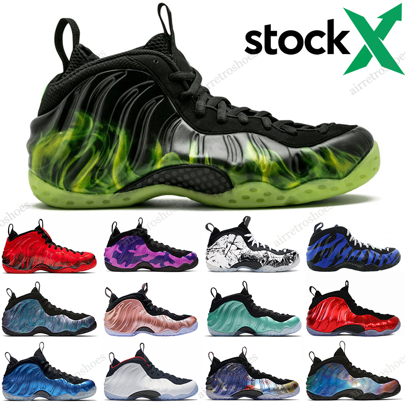 nike foamposite one homme violet