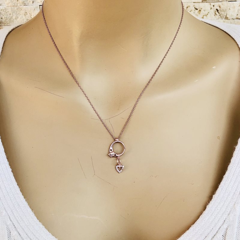 

925 Silver Heart Necklace
