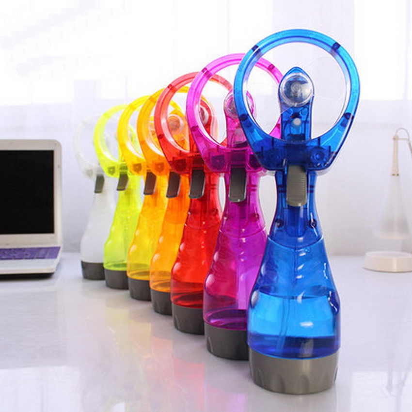 

Handheld Portable Fan With Water Spray Bottle Mini Fan For Office Handheld Spray Fan party favor LJJK2228