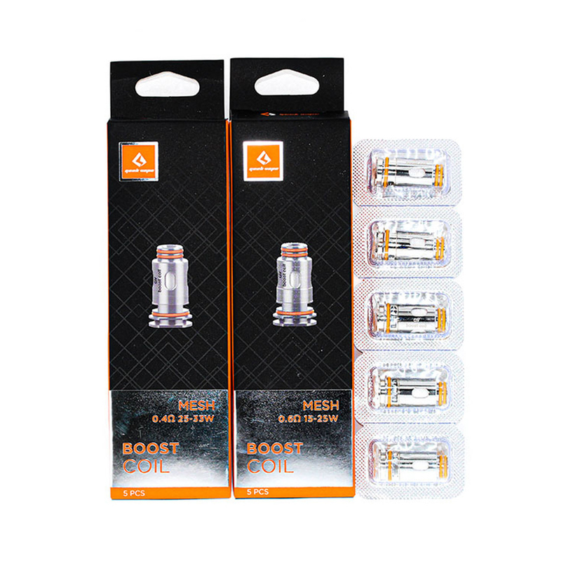 

Geekvape Aegis Boost Replacement E-cigarette Coils Heads KAI 0.4ohm/0.6ohm Mesh Coil Compatible Pod Kit Plus Kits Vaporizers Vape Pen