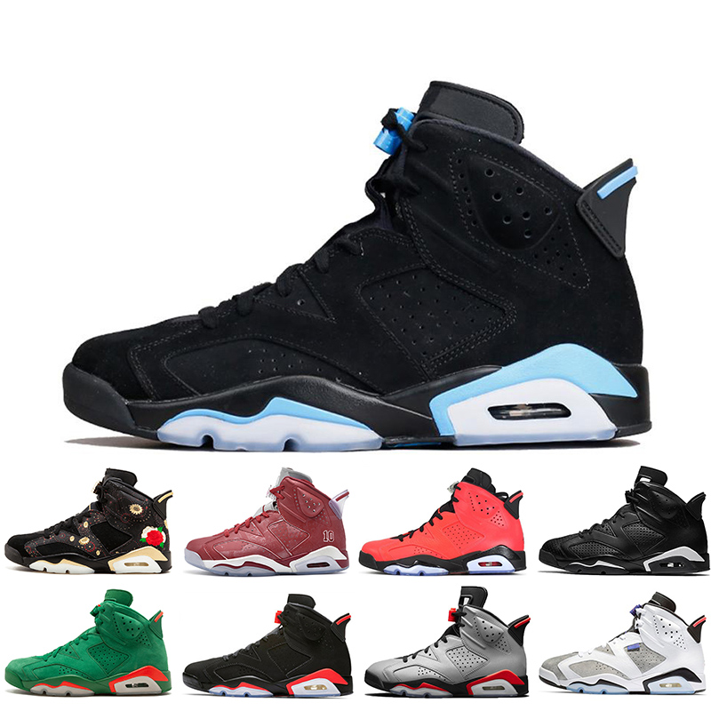 

Cheap New 2019 Infrared Bred 6 6s Mens Basketball Shoes 3M Reflective Bugs Bunny Tinker Hatfield Black Cat Flint Men Sport Sneakers Designer, #25 red