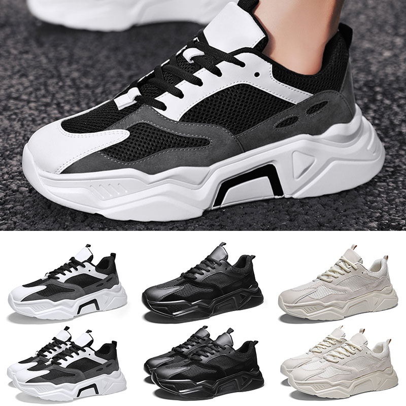 

New Top men sneakers black white beige dad running shoes for canvas trainers womens running shoes, A1