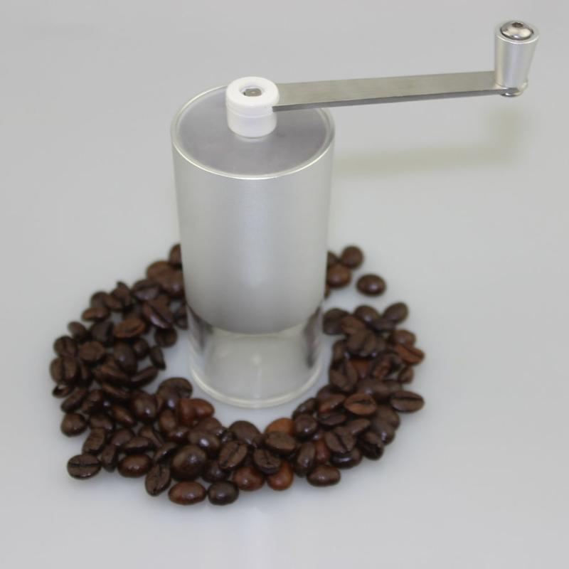 

Bean Burr Travel Kitchen Adjustable Ceramic Stone Stainless Steel Handmade Mill Coffee Grinder Transparent Body Home Mini Manual