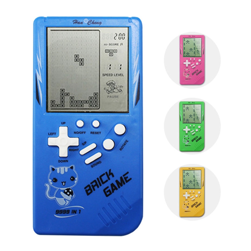 

Classical Tetris Game Console Nostalgic Big Screen Game Players Retro Portable Tetris Handheld Kids Gaming Controller Brick Game