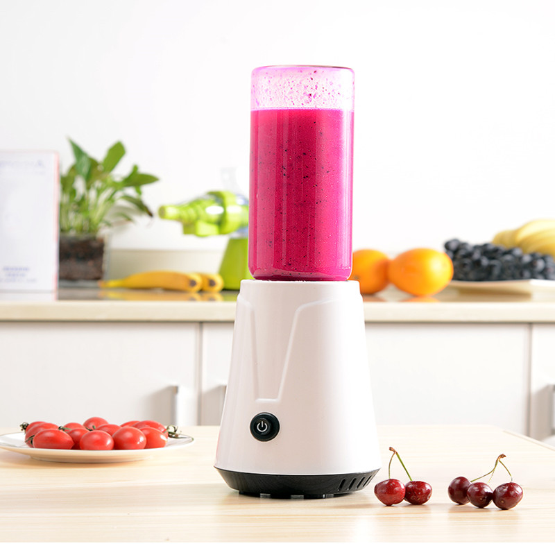

220V Electric Mini Juicer Cup Multifunctional Electric Fruit Vegetable Juicer Portable Pink White Color Available