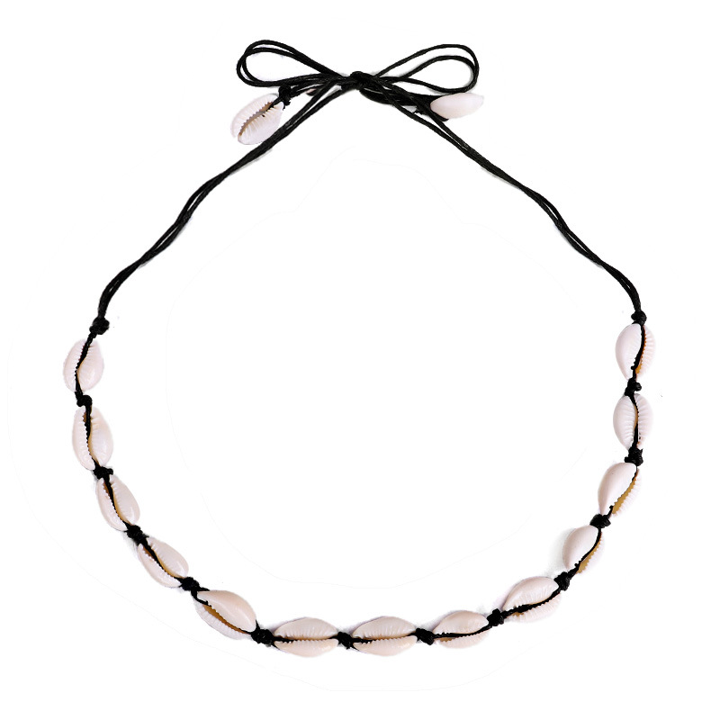 

Vsco Puka Shell Necklaces for Vsco Girl Natural Shells Hawaiian Style Seashell Chokers Christmas Gift Free Free Shipping