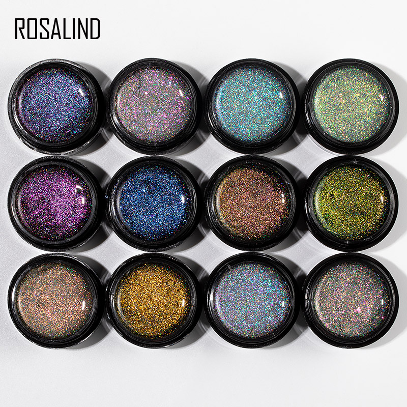 

ROSALIND 5ml Starry Firework Gel Nail Polish Bright For Glitter Painting Nail Art Design Poly UV Top Base Primer For Manicure, Rf865