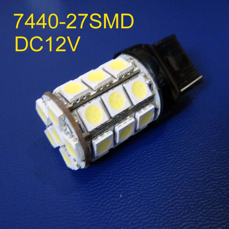 

High quality,12V 7440 Turn Signal,7440 Tail Lights,7440 Auto Rear Lights,T20 Bulbs,7440 Led Reverse lights,free shipping 5pc/lot, As pic