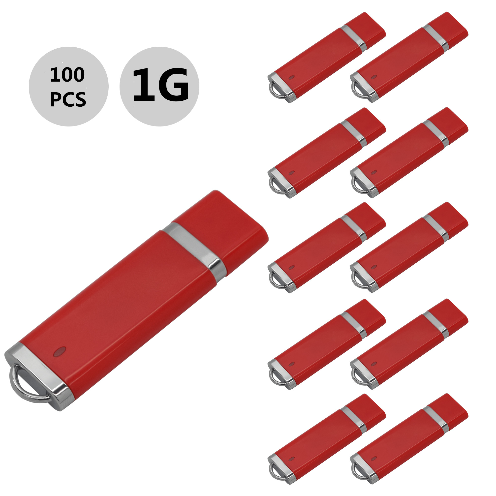 Lot of Ten 1GB USB 2.0 Flash Pen Drive Flash Memory Stick Thumb Drive Purple